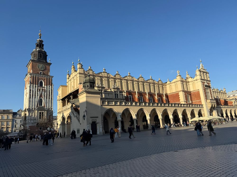Quartier historique Cracovie Pologne 