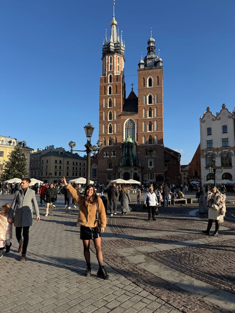 Quartier historique Cracovie Pologne 