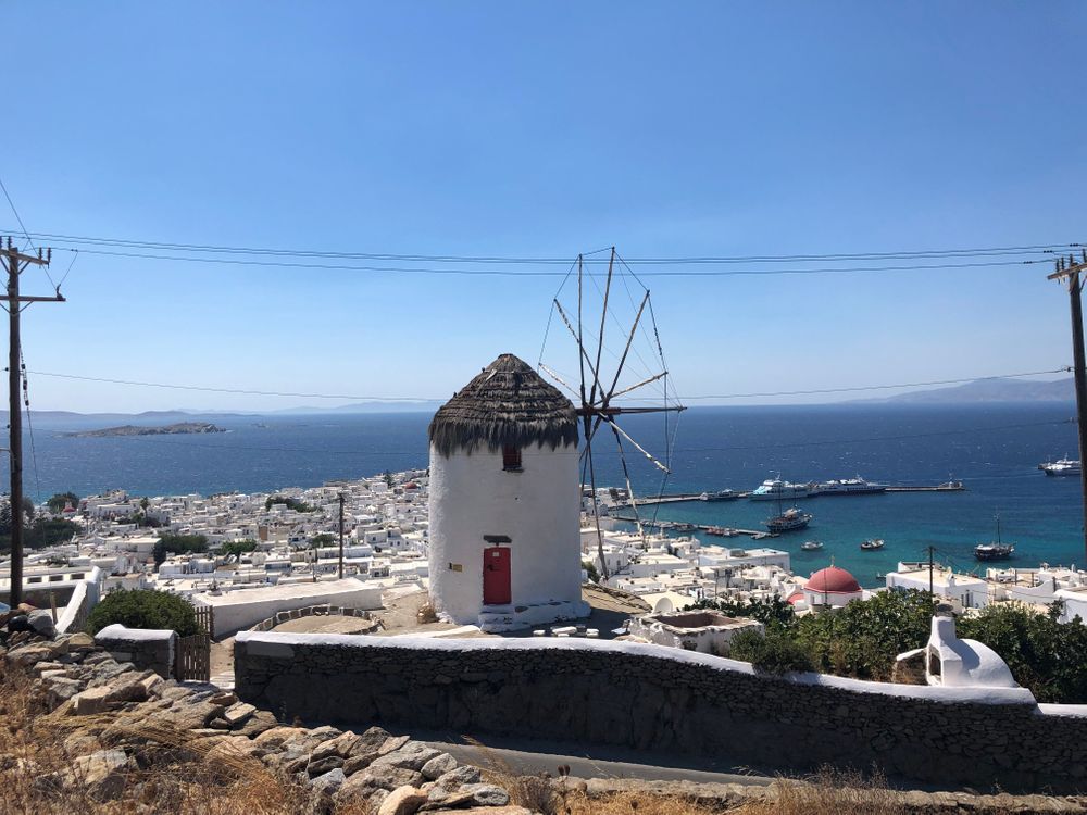 mykonos moulin que faire à Mykonos Grèce