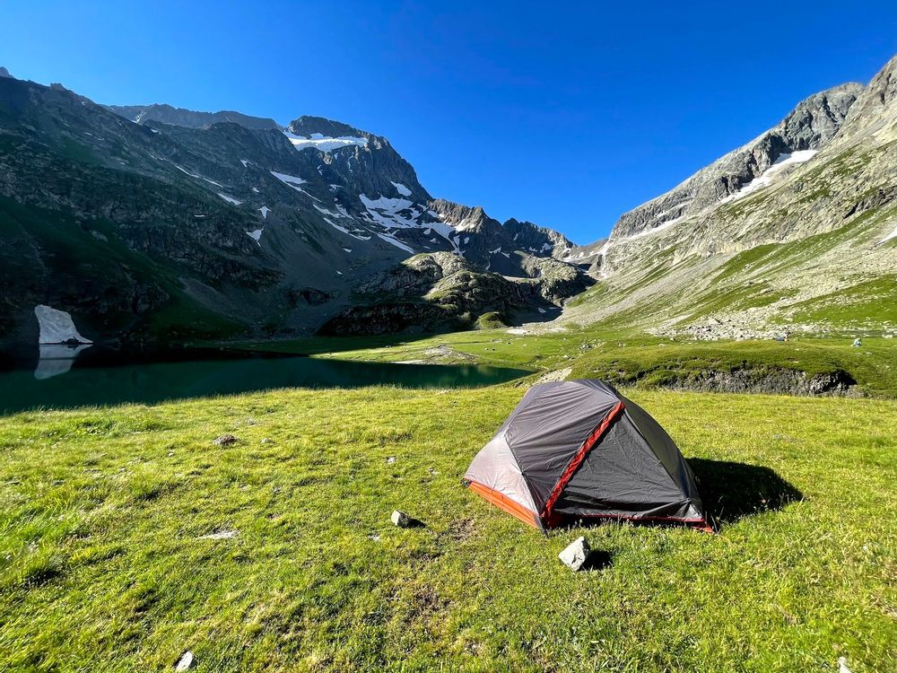 Bivouac Randonnée lac de la Muzelle lac du Lauvitel