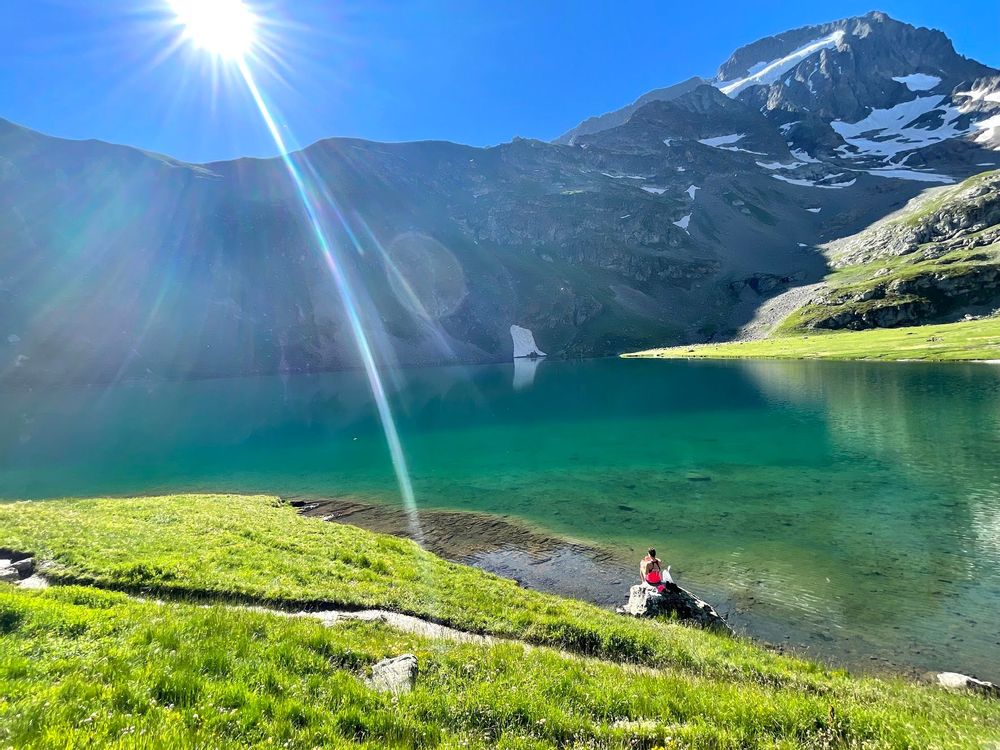 Randonnée lac de la Muzelle lac du Lauvitel
