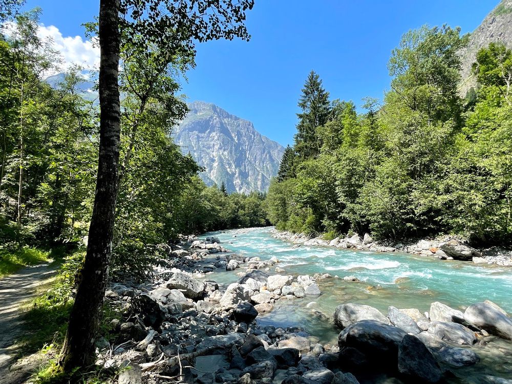 Rivières Ecrins Alpes françaises