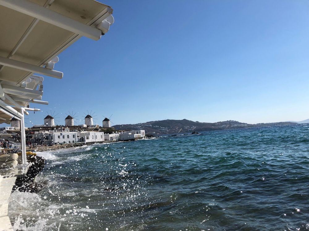 Moulins Mykonos Grèce