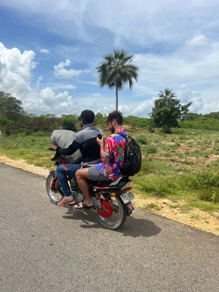 Carthagène Scooter Rincon del Mar Colombie