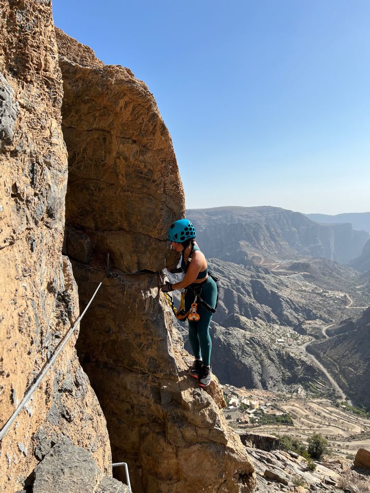 via ferrata anantara djebel akhdar oman