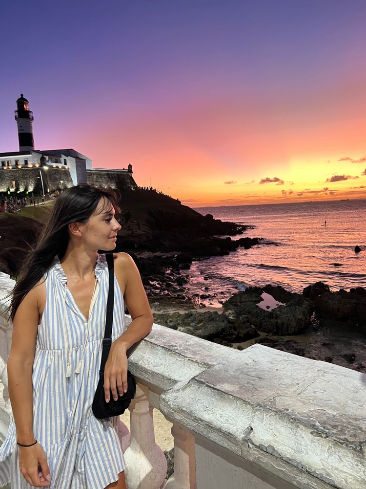 coucher de soleil brésil Barra Salvador de Bahia