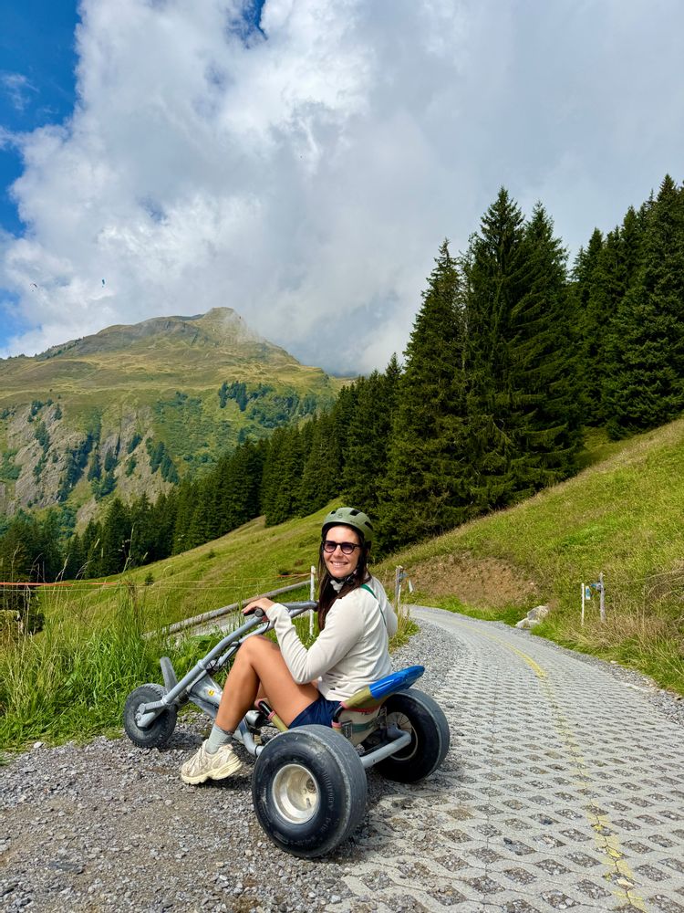 Kart de descente First Grindelwald Suisse