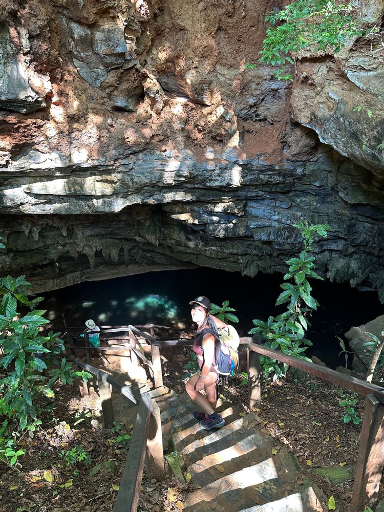 Chapada Diamantina Brésil Lençois Pratinha Gruta azul