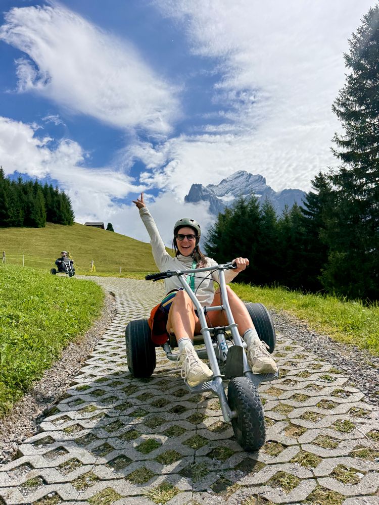 Kart de descente First Grindelwald Suisse