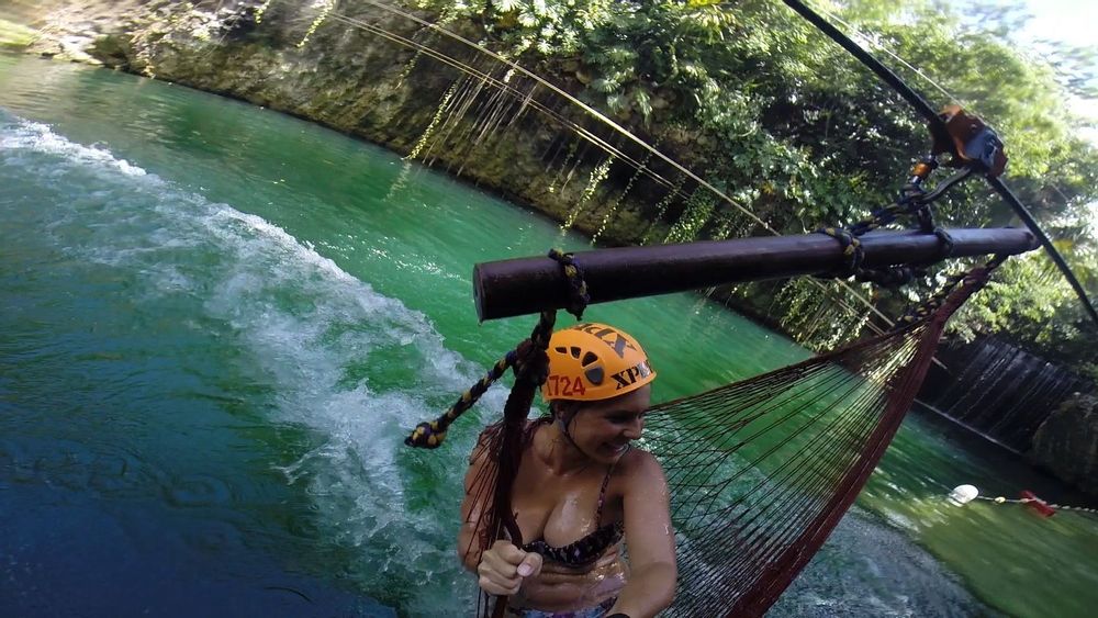 Mexique parc d'aventure playa del carmen Xplor