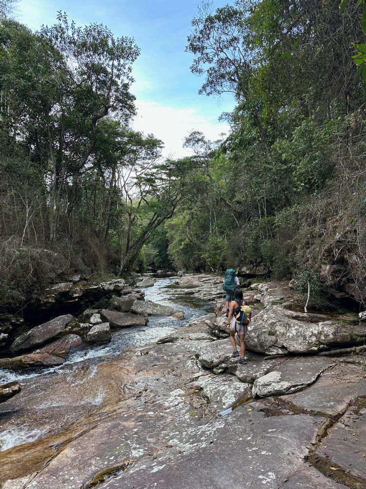 trek dans la Vale do Pati Chapada Diamantina Brésil