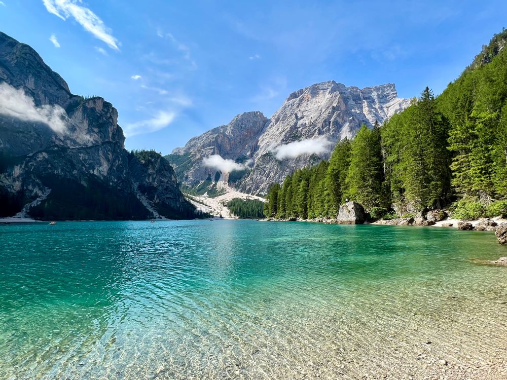 lago di Sorapis dolomites italie