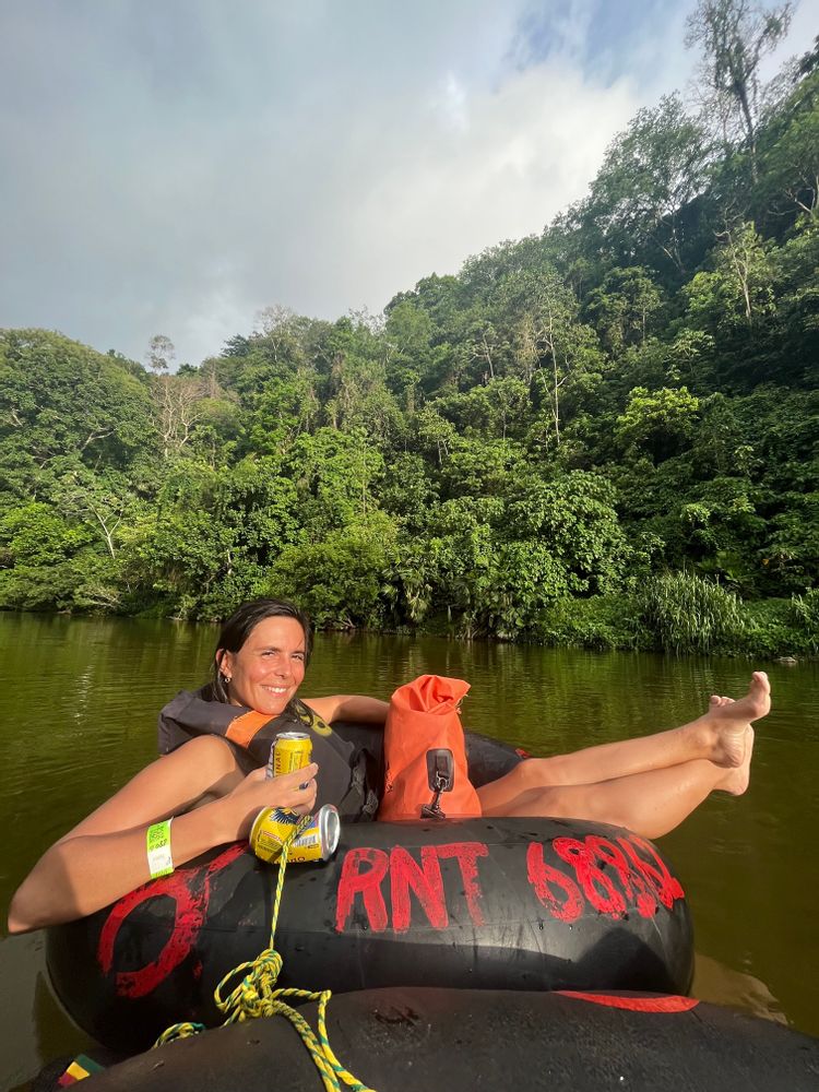 Tubing à Palomino Colombie