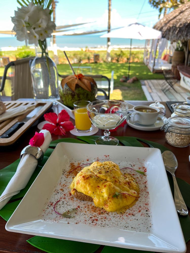 plus bel hotel de Jericoacoara brésil chili beach petit déjeuner