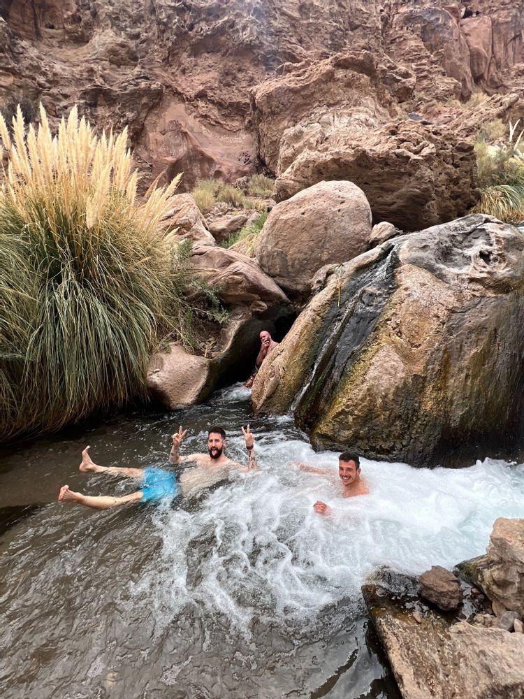 Sources d'eau chaude Puritama thermes Désert d'Atacama San Pedro de Atacama Chili