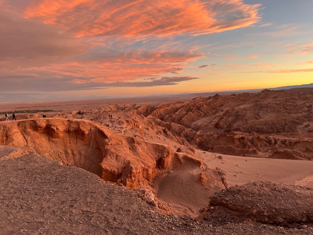 Mirador Vale de la Luna Désert d'Atacama San Pedro de Atacama Chili