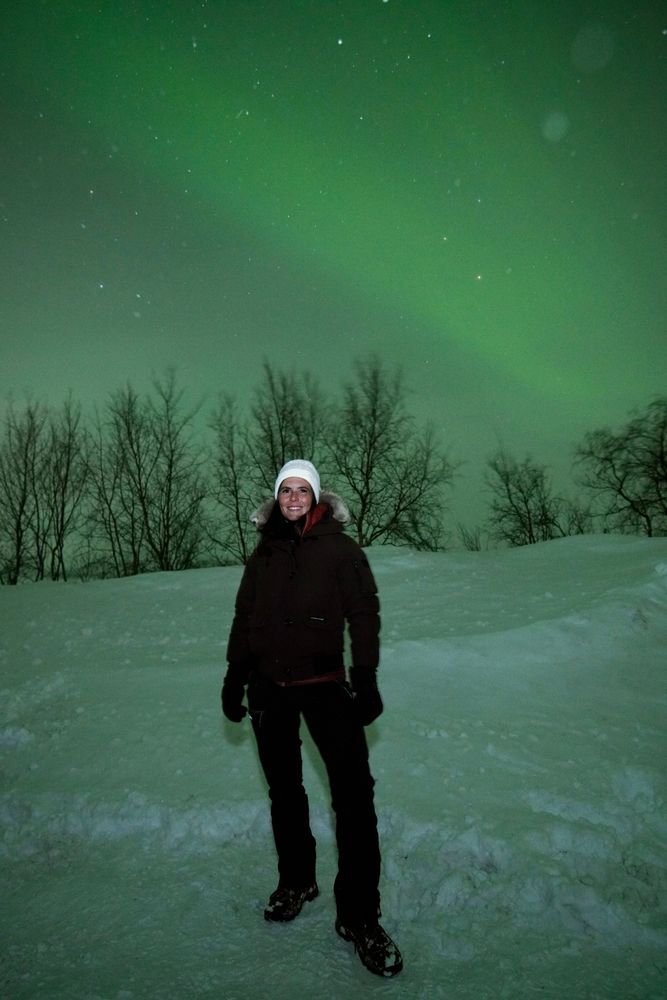 Aurores boréales à Tromsø
