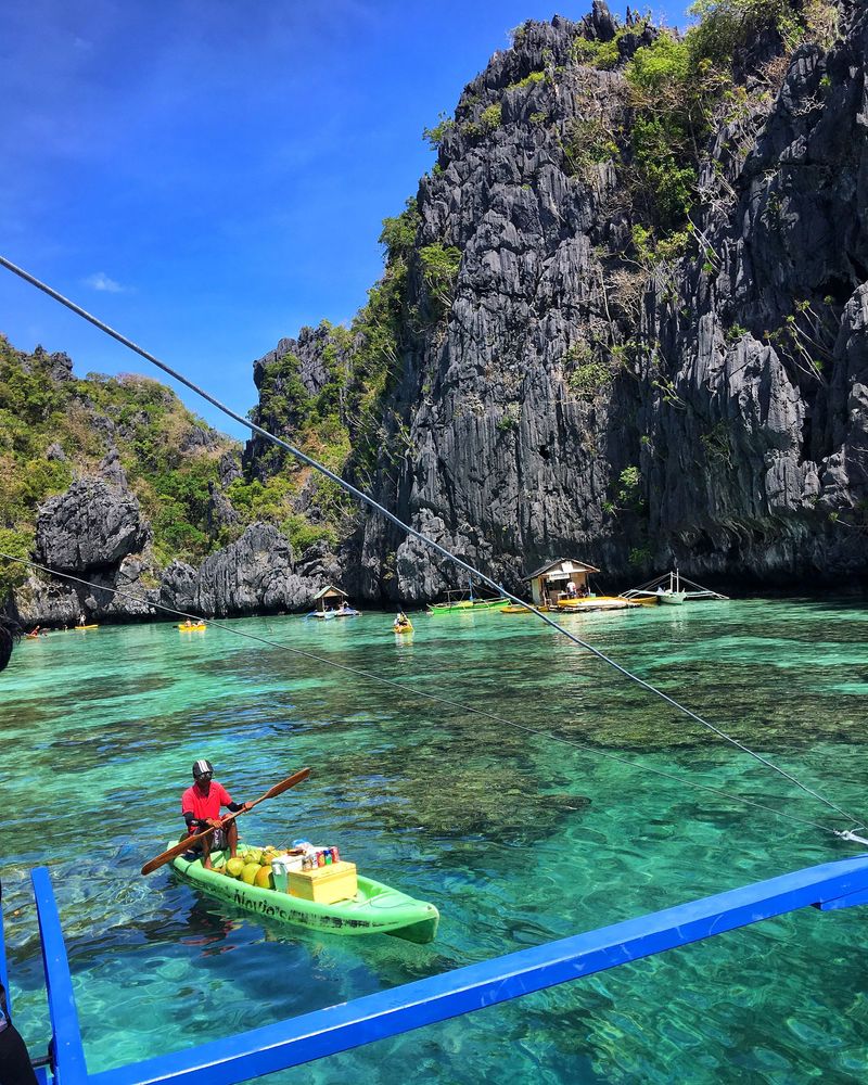 bateau kayak vendeur philippines el nido que faire aux philippines