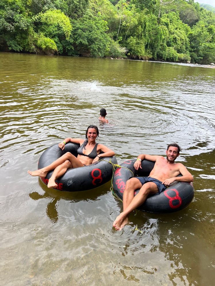Parc Tayrona tubing Palomino Colombie