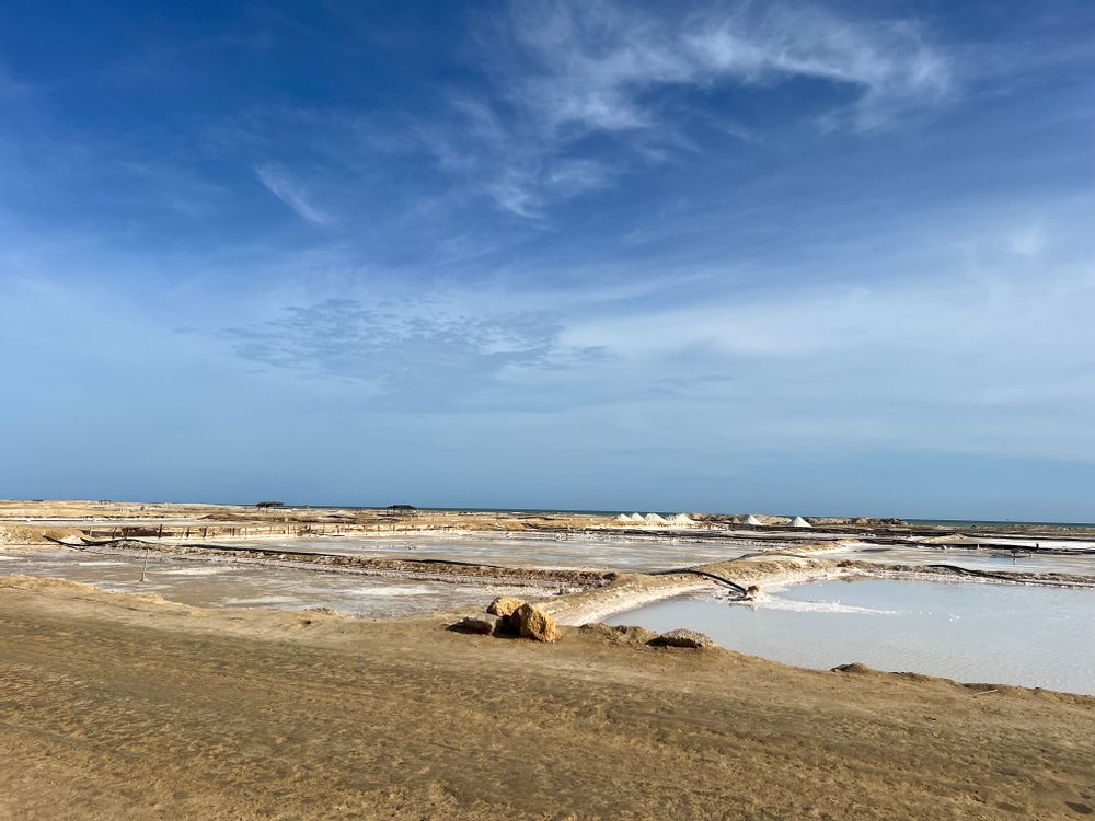 Désert de la Guajira Colombie Cabo de la Vela Sel
