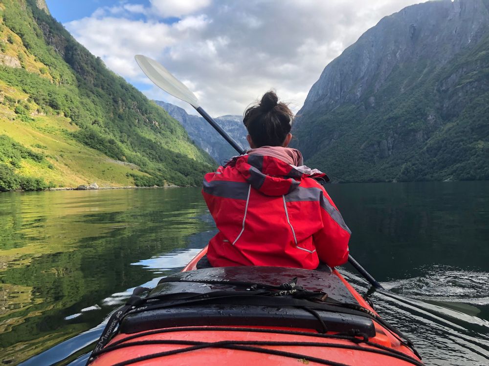 Road-trip Norvège entre Bergen et Stavanger itinéraire - kayak dans les fjords