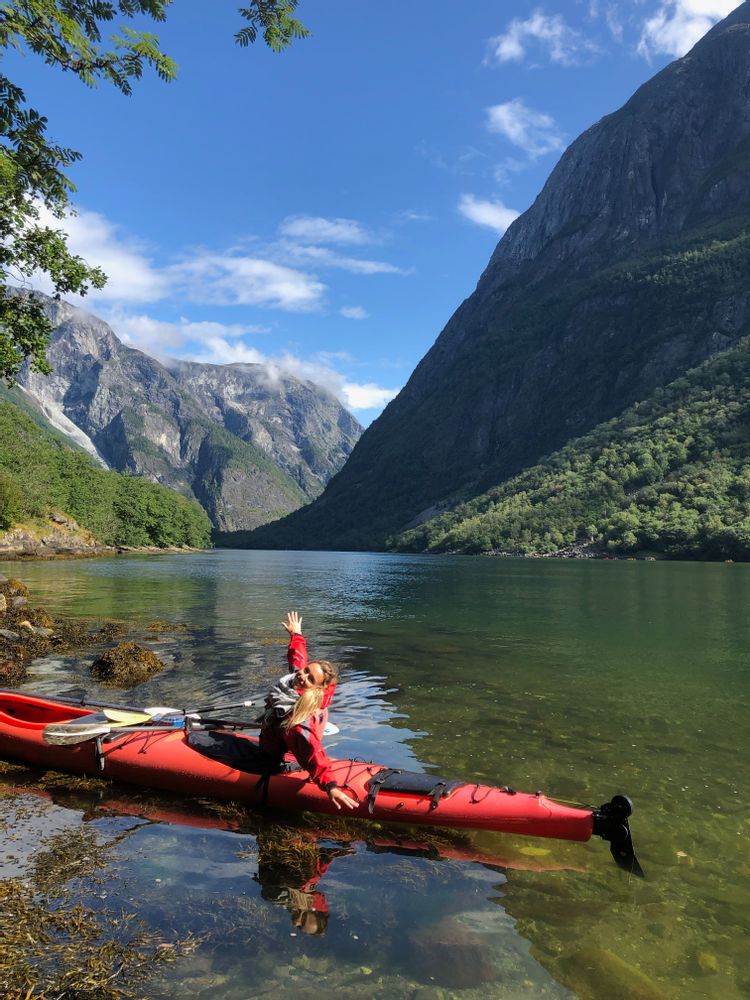 Road-trip Norvège entre Bergen et Stavanger itinéraire - kayak dans les fjords