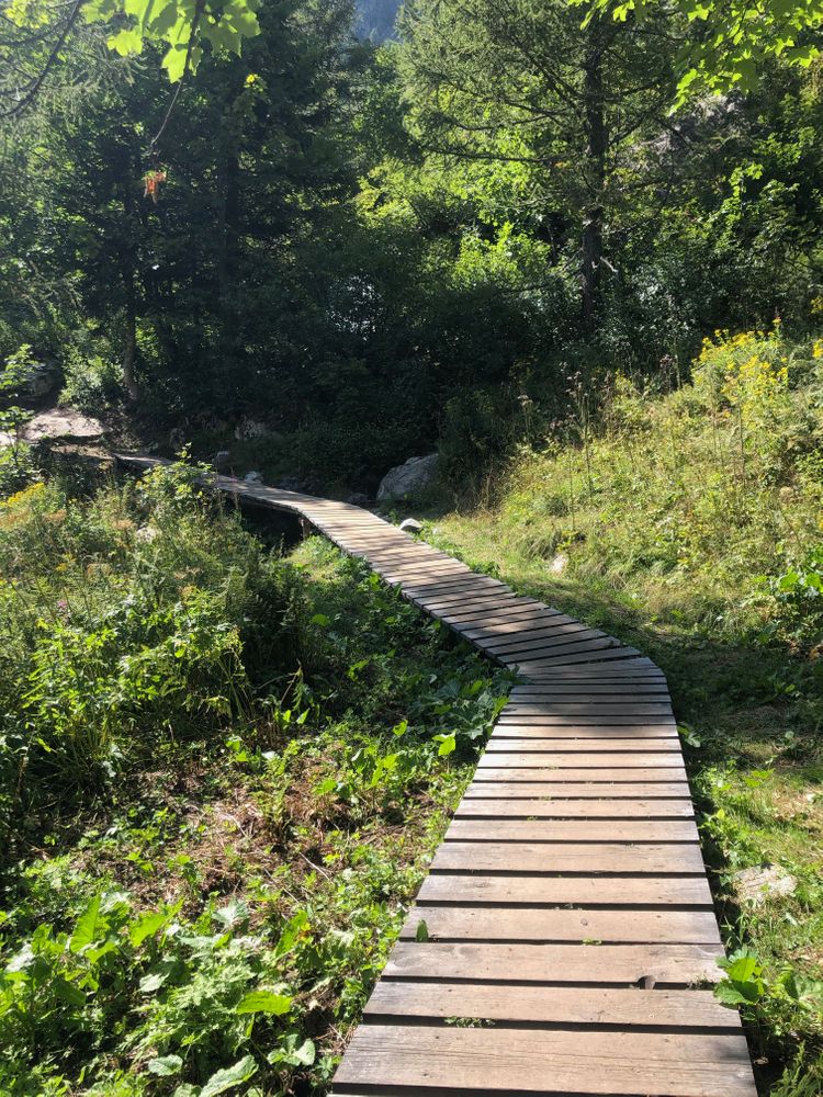 Randonnée du Lac Blanc Lac des Cheserys Echelle Chamonix