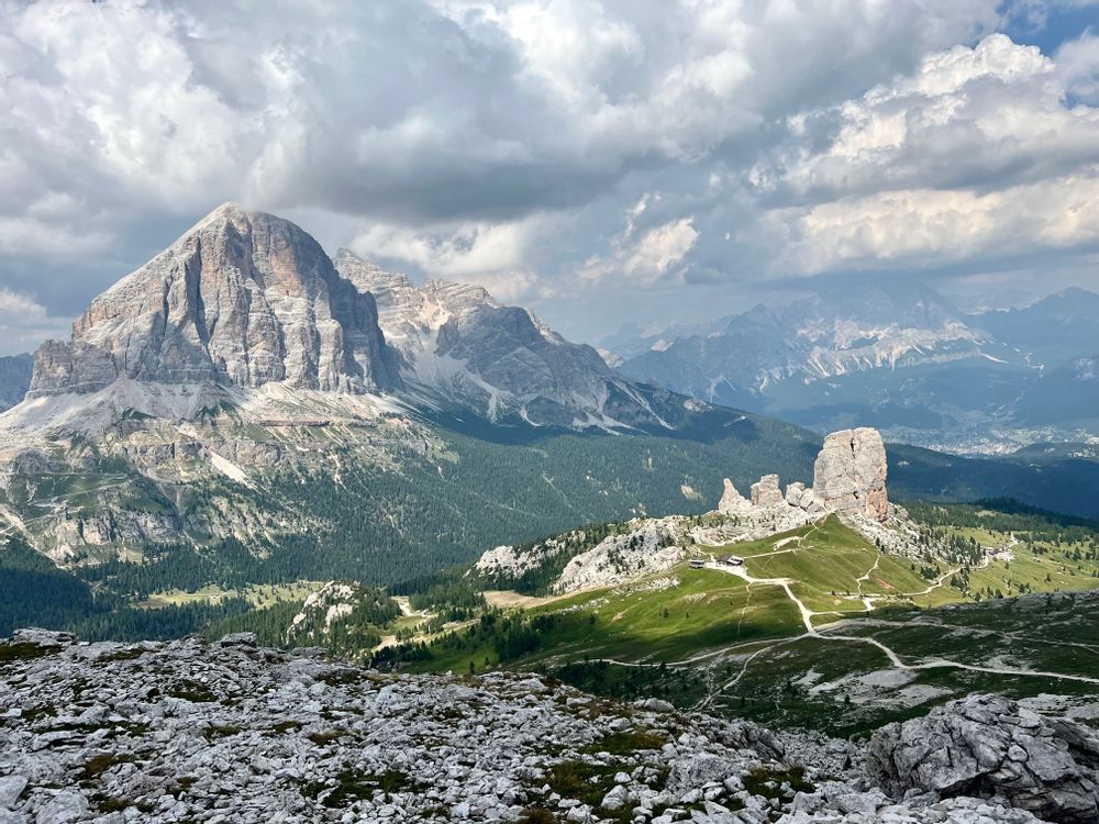 Via Ferrata Dolomites Roc d'Averau Italie Cinque Torre