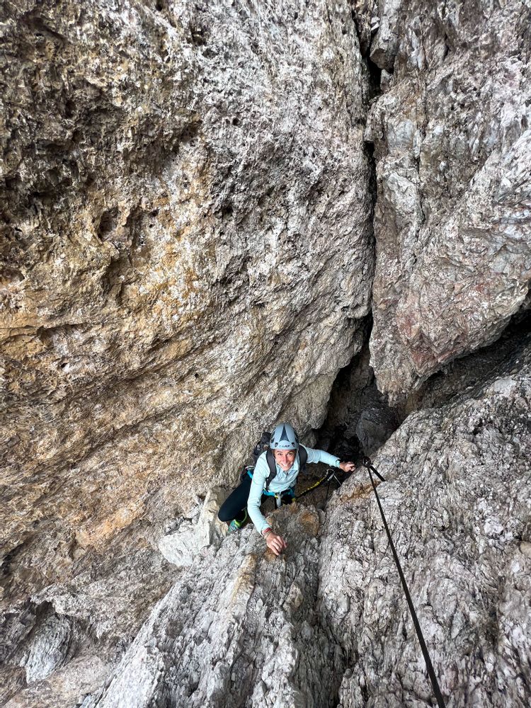 Via Ferrata ROC d'AVEREAU Cinque Torri dolomites