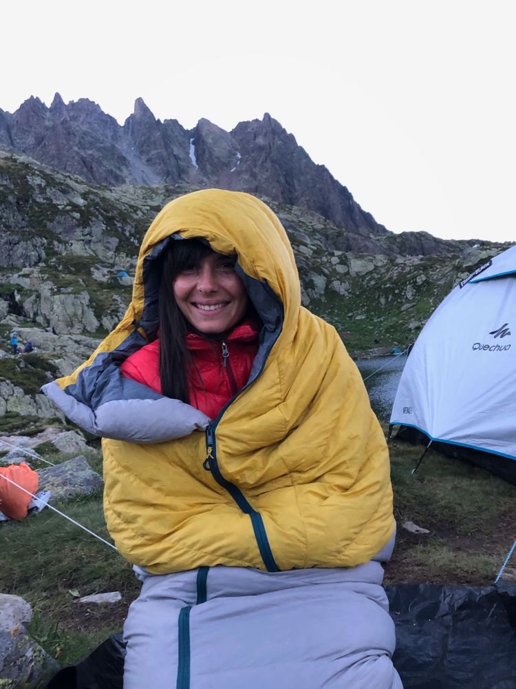 Randonnée du Lac Blanc Lac des Cheserys Bivouac Sac de couchage Chamonix