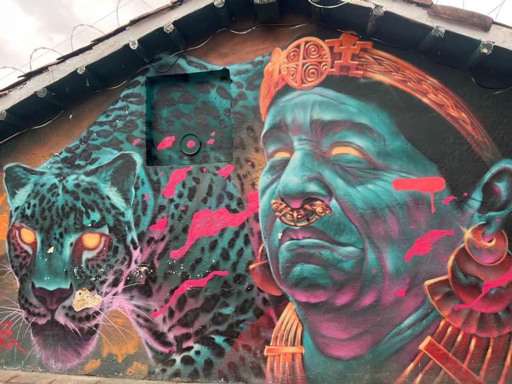 Street art Bogota Colombie