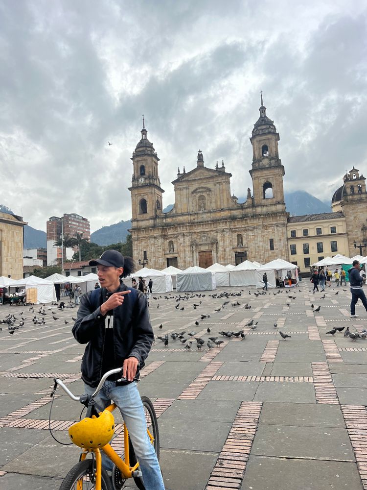 Balade à vélo Bogota Colombie