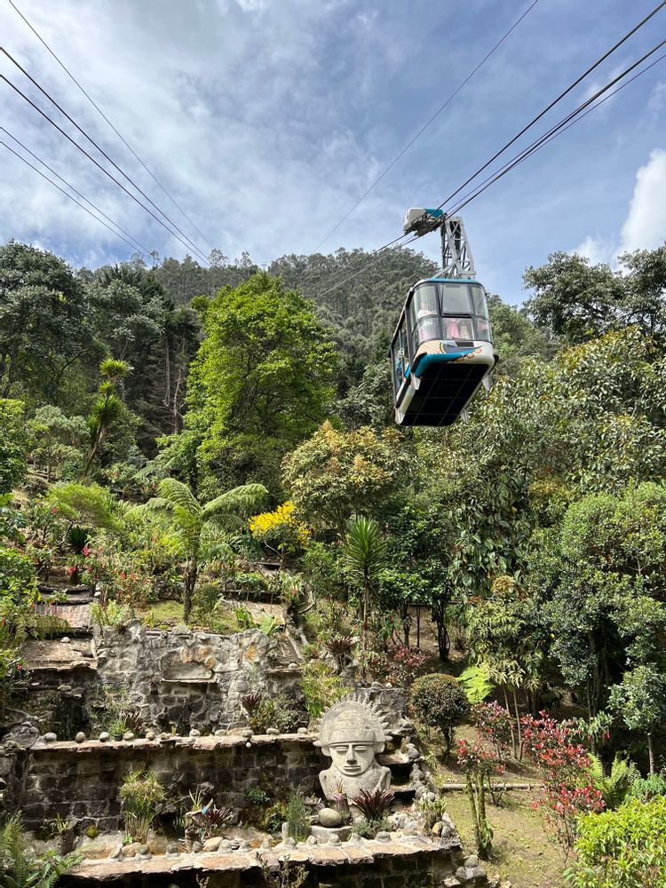 Téléphérique Bogota Colombie