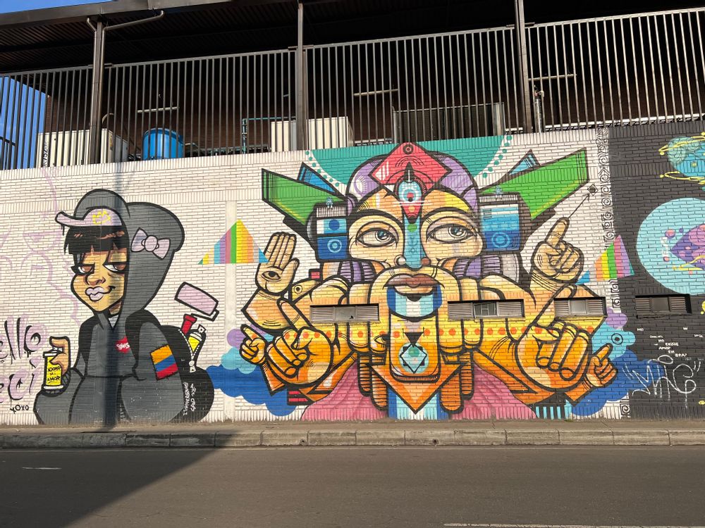 Street-art Bogota Colombie