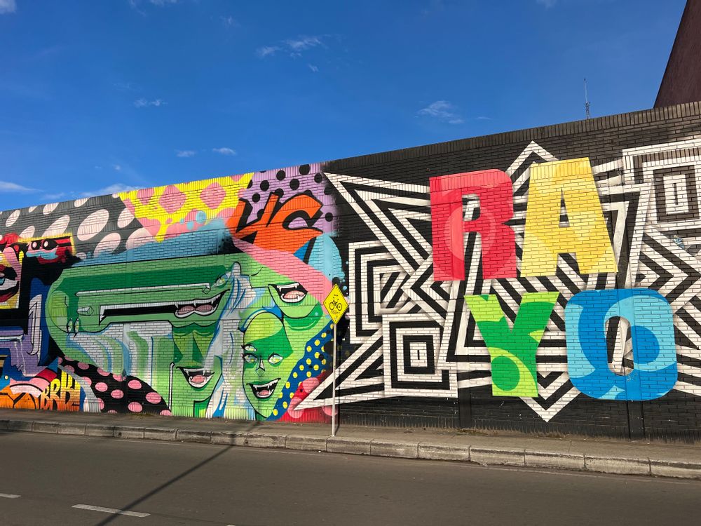 Street-art Bogota Colombie