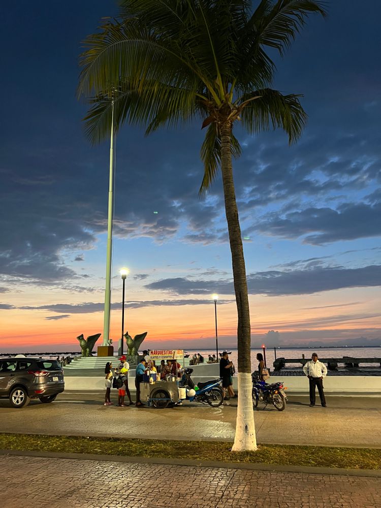 Malecon Cozumel Mexique