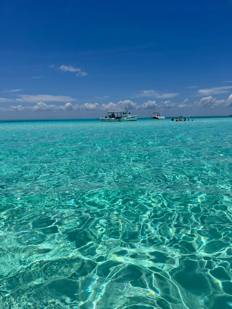 Eau turquoise Plage Cozumel Mexique