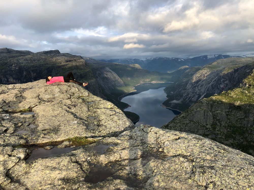 repos trolltunga randonnée 