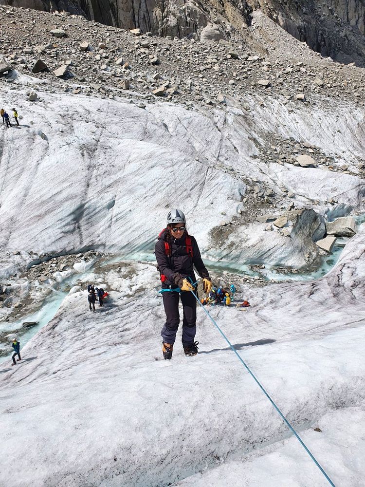 Mer de Glace Alpinisme école de glace Chamonix