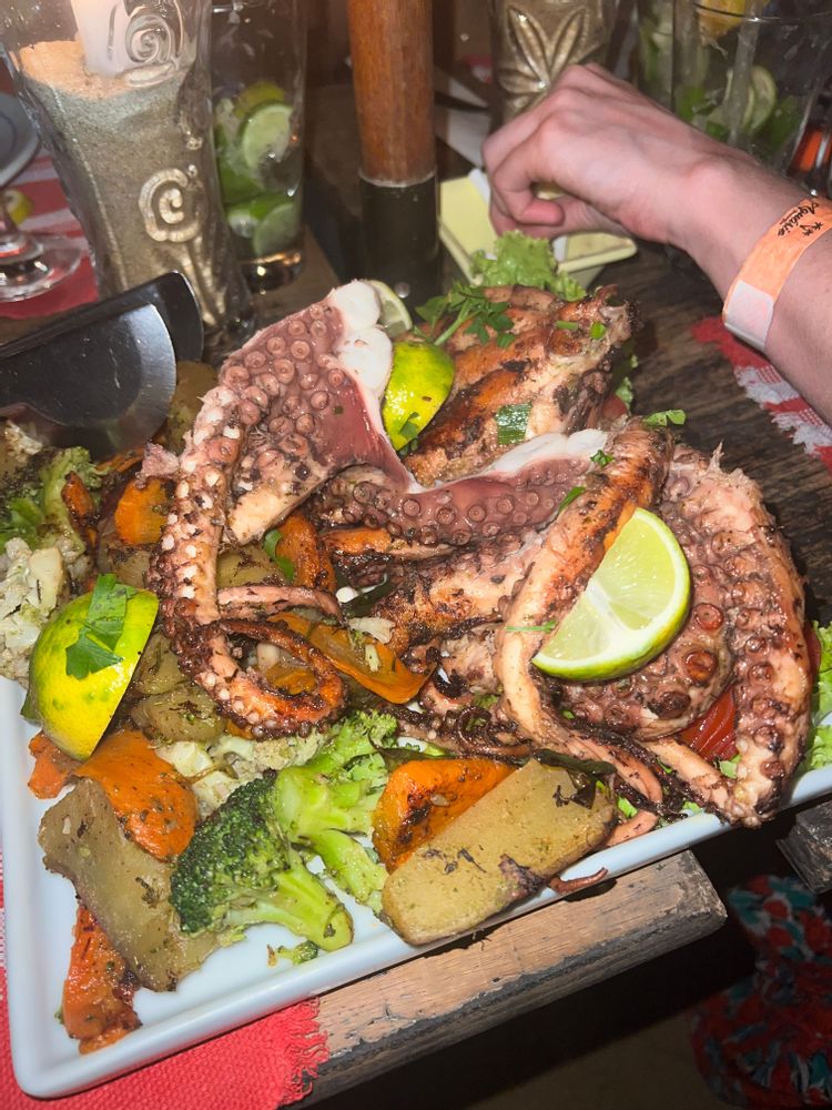 Ilha Grande Brésil guide complet restaurant poulpe