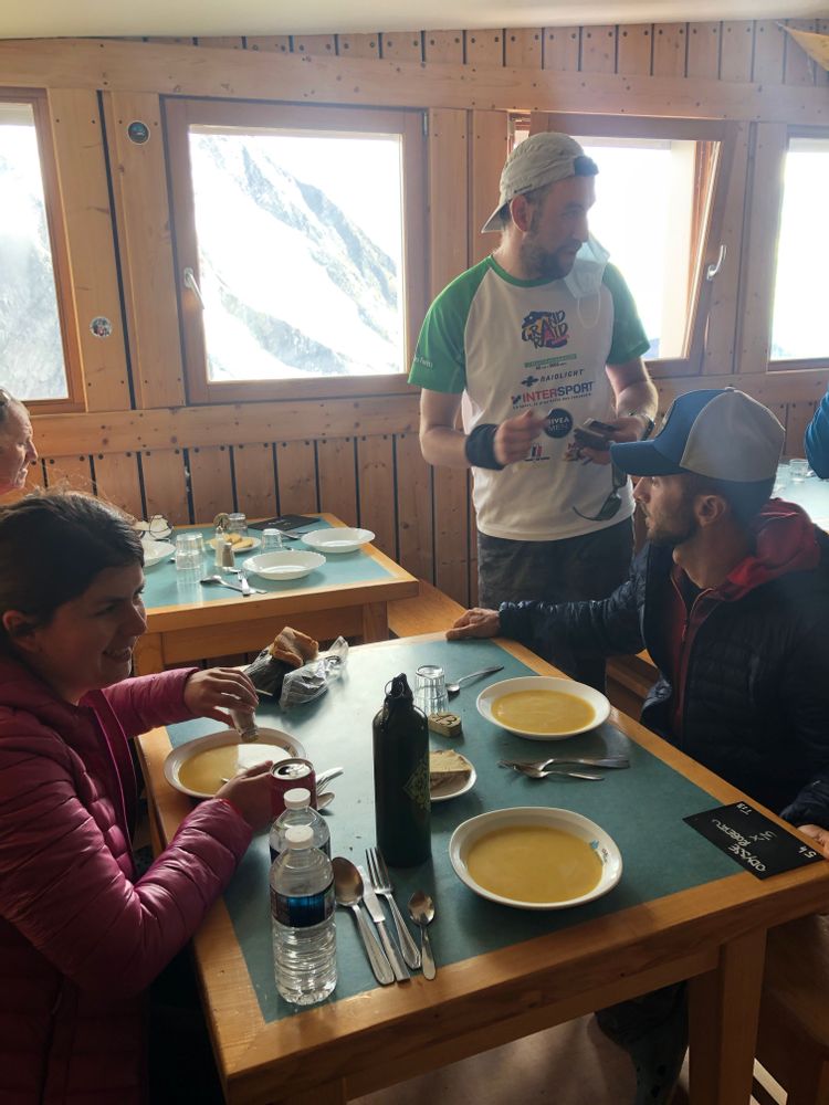 Repas à Tête Rousse