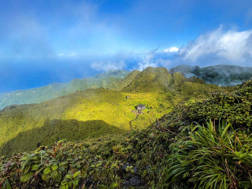 Troisième refuge Montagne Pelée Martinique
