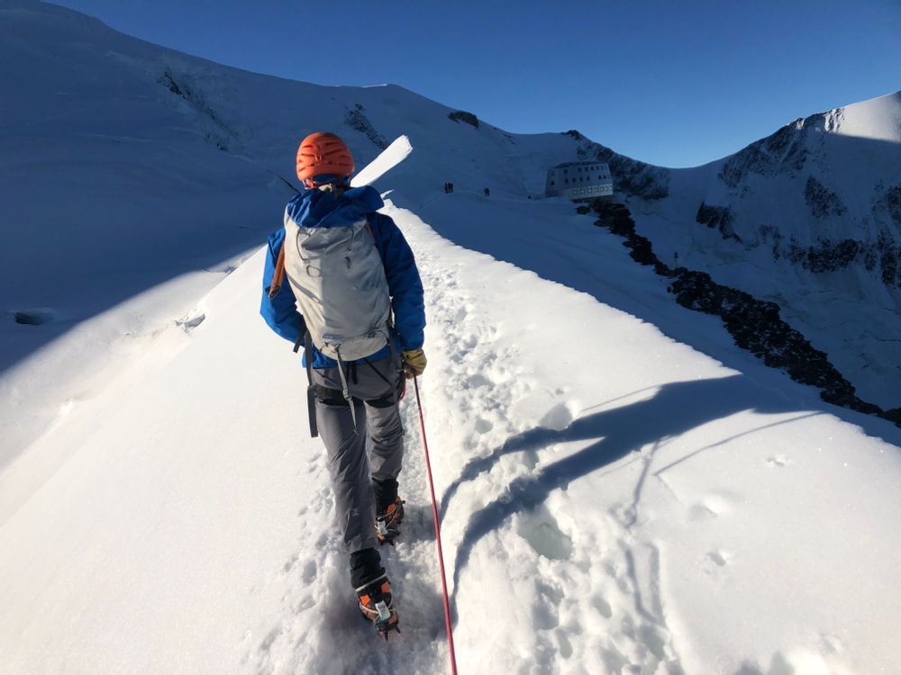Ascension du Mont Blanc Refuge du gouter