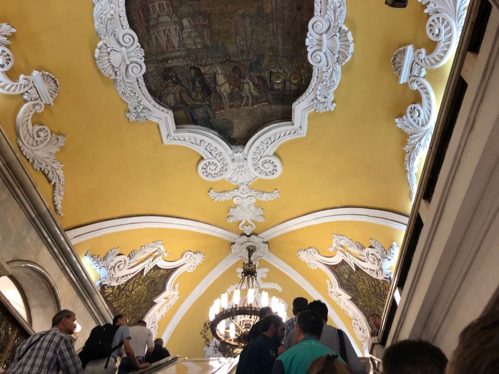 les plus belles stations de métro de moscou