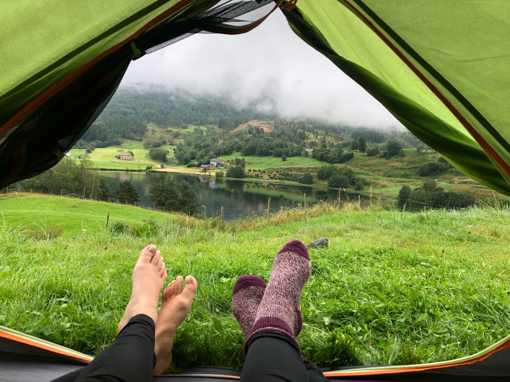 Camping Sauvage Tente Norvège Ulvik 