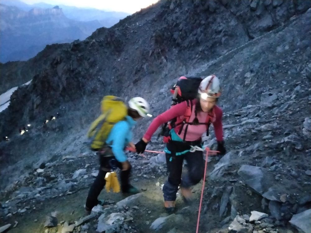 Couloir du gouter mont blanc