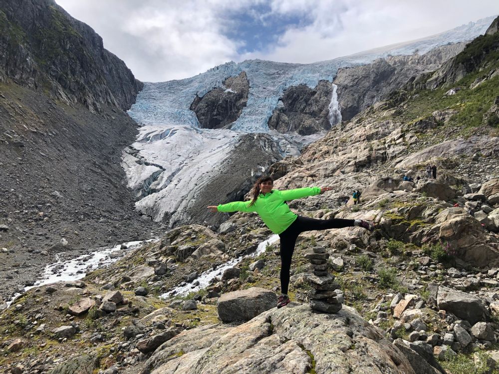 Glacier Folgefonna national park randonnée Buarbreen - Road-trip et itinéraire en Norvège de Bergen à Stavanger