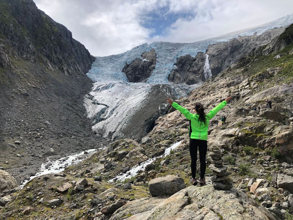 Glacier Norvège randonnée 