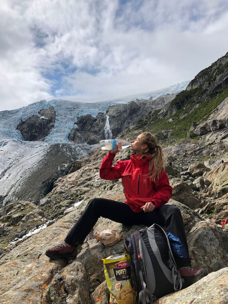 Glacier Folgefonna national park randonnée Buarbreen - Road-trip et itinéraire en Norvège de Bergen à Stavanger