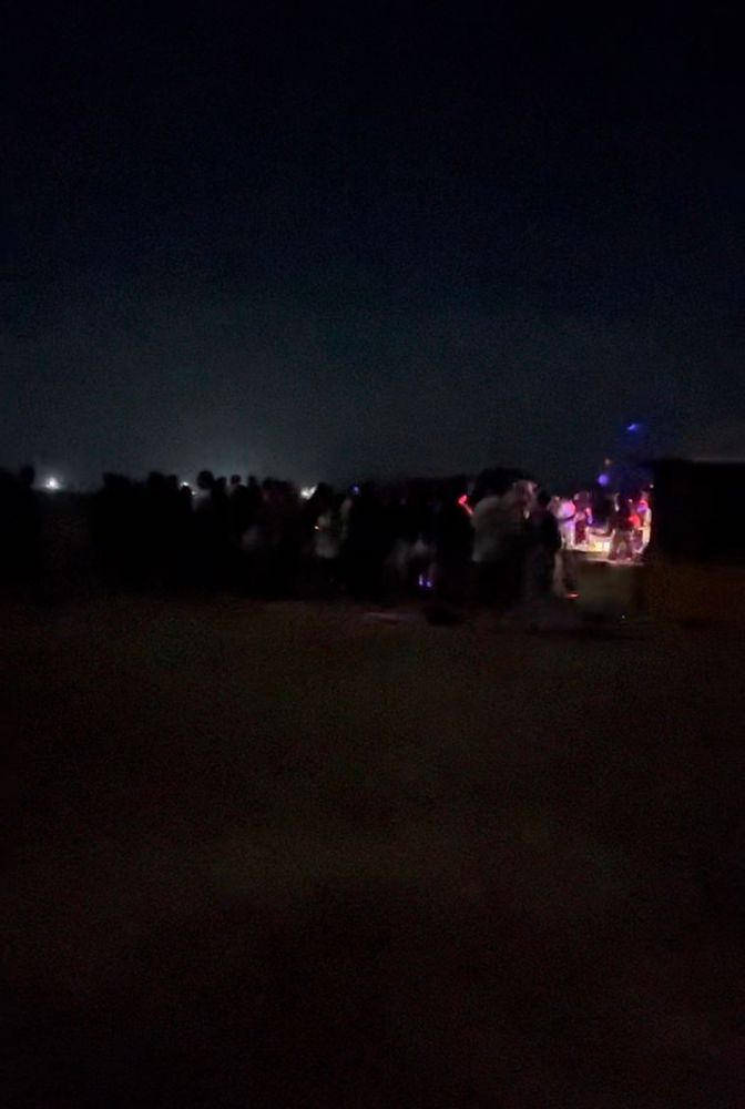 rave party desert de la Guajira